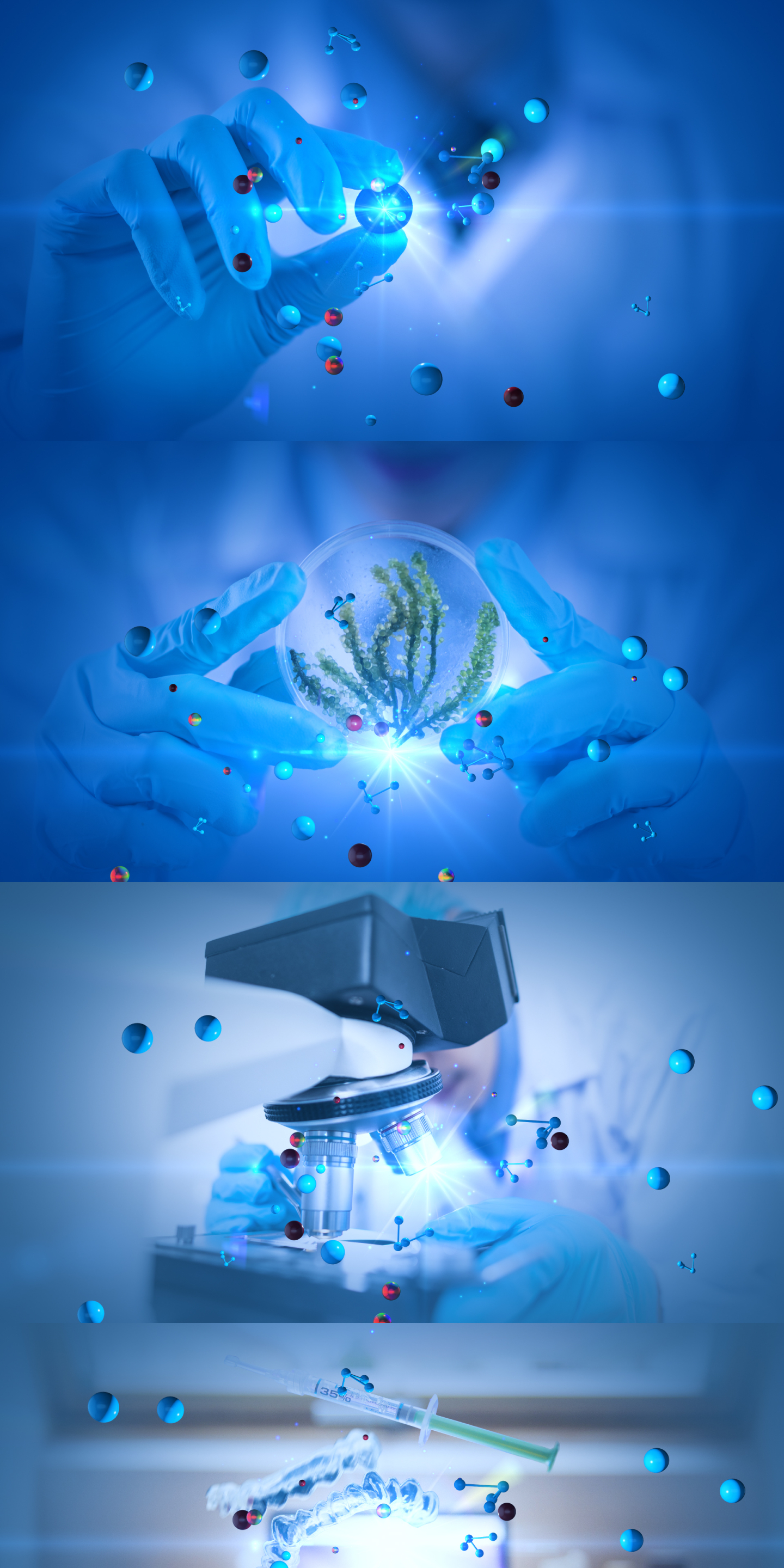 4K醫(yī)療科技生物科技基因鏈基因細(xì)胞